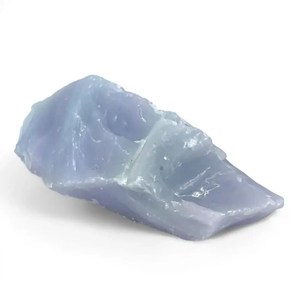 Lavender Pink Art Glass Cullet Layered Glowing Manganese‎ Slag Glass #4GX171
